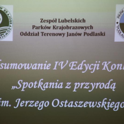 Podsumowanie konkursu pt. „Spotkania z przyrodą im. Jerzego Ostaszewskiego”