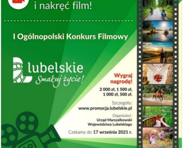 I Ogólnopolski Konkurs Filmowy „Lubelskie. Smakuj życie!”