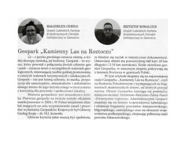 ARTYKUŁ W „GAZECIE HORYNIECKIEJ"