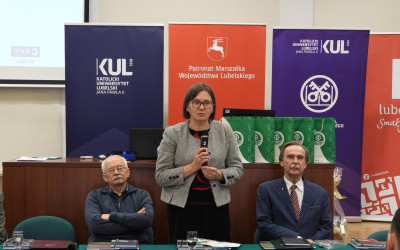 Prof. dr hab. Irena Pidek - Przewodnicząca Wojewódzkiego Komitetu OWE