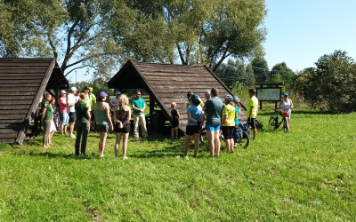 Otwarcie rajdu przez Dyrektora - Pawła Łapińskiego, fot. P. Żychowski