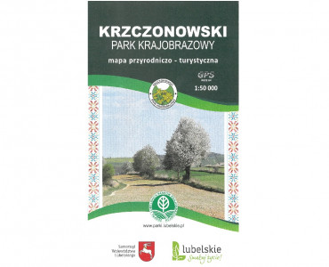 Mapa Krzczonowskiego Parku Krajobrazowego awers