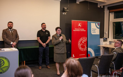 Podsumowanie konkursu przez koordynatora wojewódzkiego Jolantę Kiszka