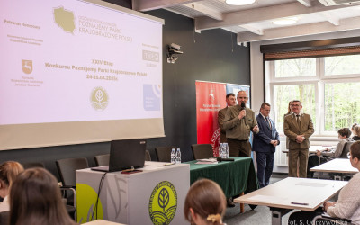 Przemówienie Nadleśniczego N-twa Janów Lubelski Bartłomieja Kosiarskiego