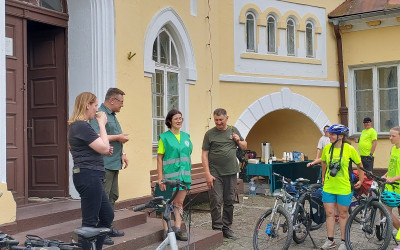 Pracownicy ZLPK - organizatorzy rajdu