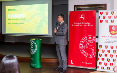 dr hab. Marcin Szewczak prof. KUL, Członek Zarządu Województwa Lubelskiego - „Marka turystyczna Kraszczady, jako instrument promujący obszary chronione“