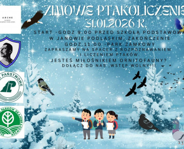 Zimowe Ptakoliczenie w Janowie Podlaskim