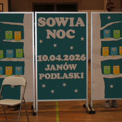 „Sowia nocka” w Szkole Podstawowej im. Czesława Tańskiego w Janowie Podlaskim.
