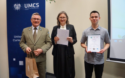 Laureat - I miejsce etapu okręgowego Szymon Czerko