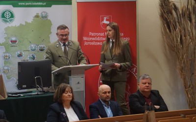 Organizatorzy podczas otwarcia wydarzenia