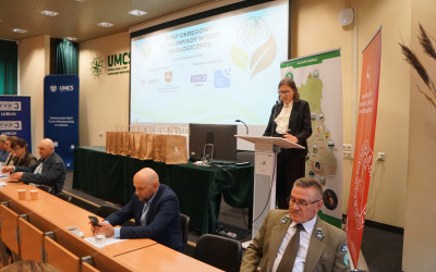 prof dr hab. Irena Pidek - Przewodnicząca Wojewódzkiego Komitetu Olimpiady Wiedzy Ekologcznej