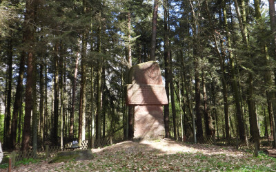 Czerwony Pomnik z 1969 r., fot. Zyta Chajkaluk