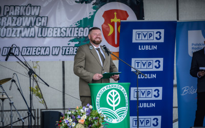 Rozpoczęcie Święta przez Dyrektora ZLPK Pana Pawła Łapińskiego