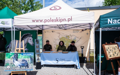 Stoisko Poleskiego Parku Narodowego