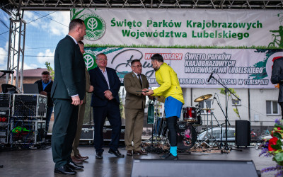 Wręczanie Odznaki Panu Michałowi Litwiniukowi - Prezydentowi Miasta Biała Podlaska