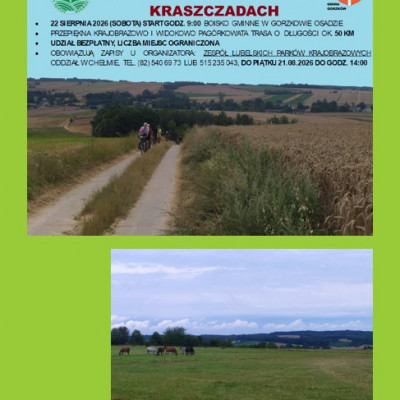Rajd rowerowy "Po magicznych Kraszczadach"