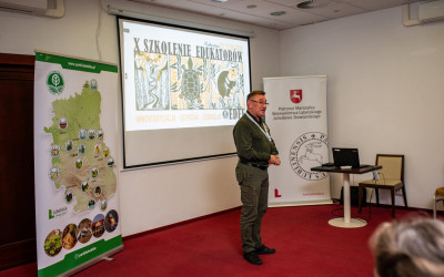 Powitanie uczestników szkolenia przez Zastępcę Dyrektora ZLPK Pana Andrzeja Kardasza