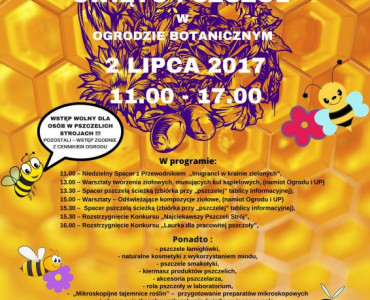 Święto Pszczół w Ogrodzie Botanicznym - 2 lipca