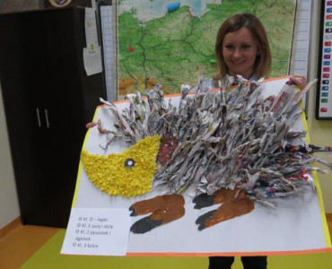 Dzień Jeża w Szkole Podstawowej w Świerżach