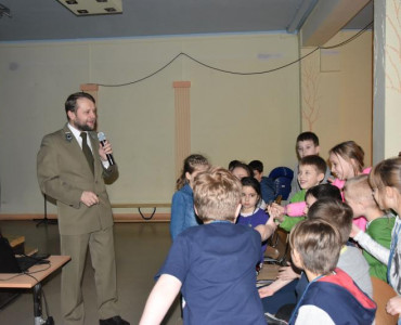 O zwierzętach zimą na Radości