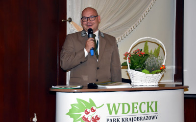 Dyrektor Wdeckiego Parku Krajobrazowego p. Daniel Siewert