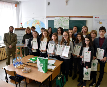 Etap parkowy konkursu Poznajemy Parku Krajobrazowe Polski w Skierbieszowie