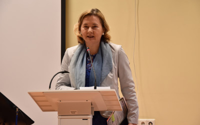 prof. Irena A. Pidek, prodziekan ds. Badań Naukowych i Współpracy Międzynarodowej Wydziału Nauk o Ziemi i Gospodarki Przestrzennej