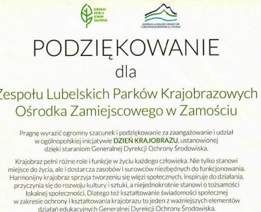 PODZIĘKOWANIE