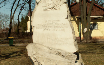 Pomnik Mikołaja Nieczaja w Dubience