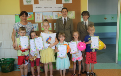 Nagrodzeni z Przedszkola w Konstantynowie