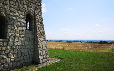 Malownicze widoki umilały prace - wieża widokowa w Kornelówce