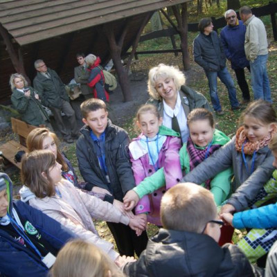 OTWARCIE PUNKTU EDUKACYJNEGO W CHEŁMSKIM PaRKU KRAJOBRAZOWYM