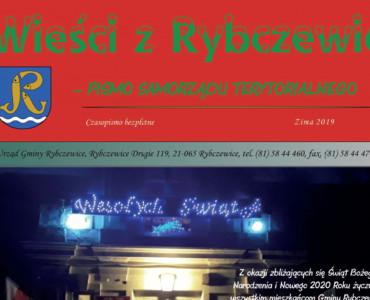 O nowych tablicach ZLPK w „Wieściach z Rybczewic”