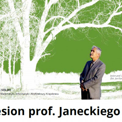 O jesionie prof. Janeckiego w Przeglądzie Uniwersyteckim KUL