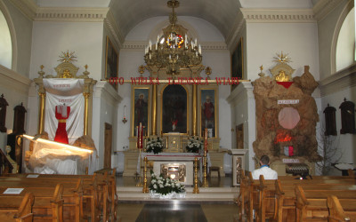 Wnętrze kościoła parafialnego
