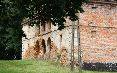 Pozostałości założenia pałacowego w Dołhobyczowie (1), fot. Archiwum ZLPK