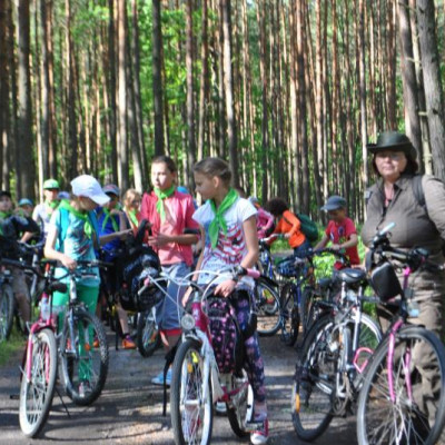 Relacja z rajdu rowerowego po Parku Krajobrazowym " Lasy Janowskie "